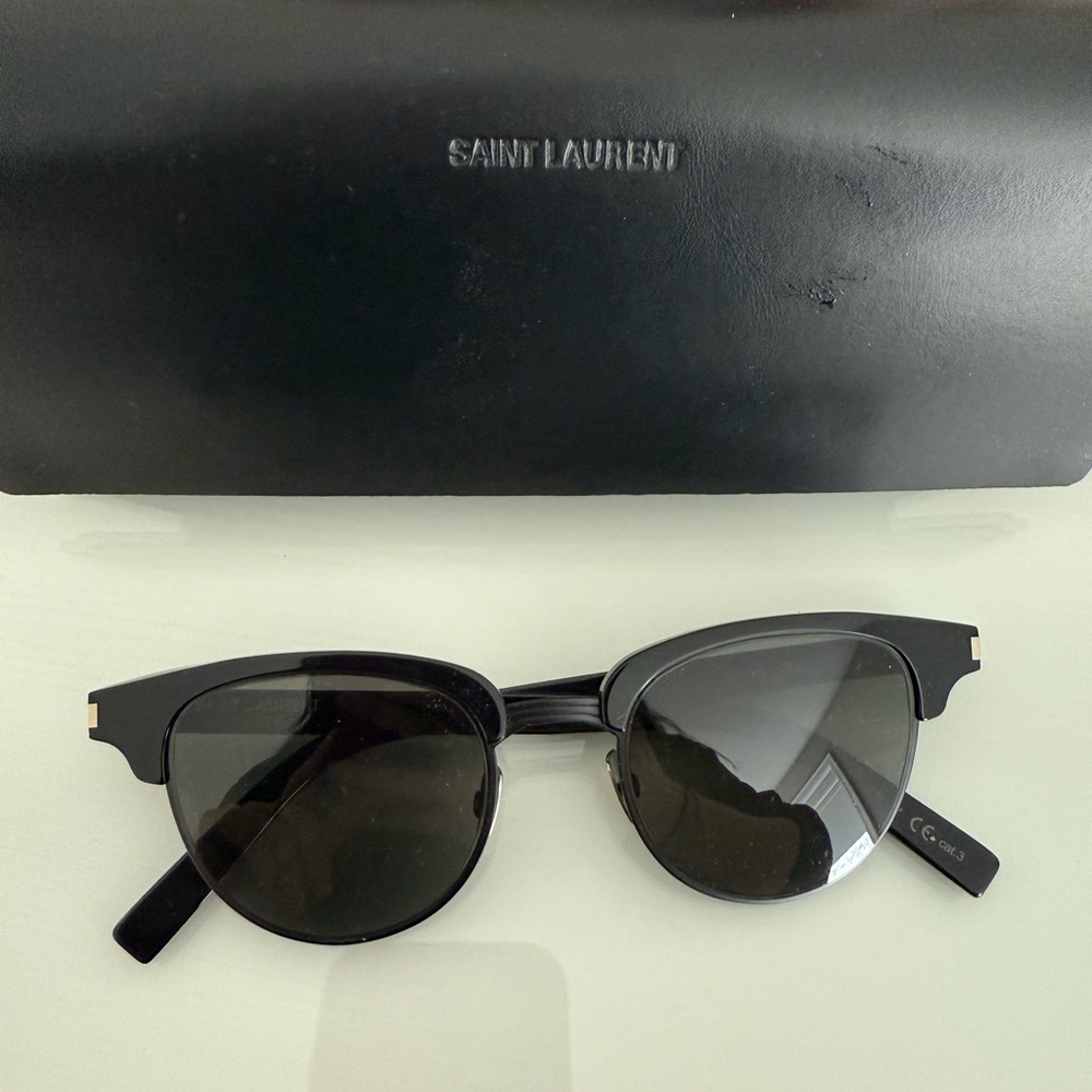 Saint Laurent Black Sunglasses